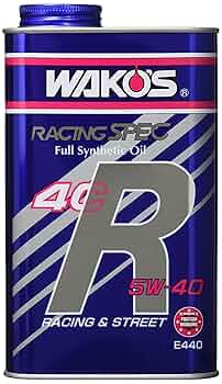 WAKO'S 4CR SR 5W-40 新品　取り消し予定 WAKO'S ワコーズ フォーシーアールSR 4CR-SR 粘度(5W-40) 4CR